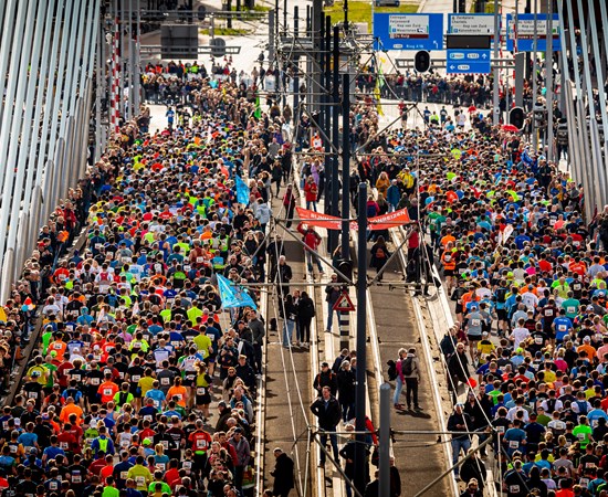 Marathon distance of the NN Marathon Rotterdam sold out