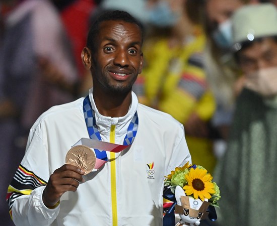 ‘Bronze Belgian’ Bashir Abdi has his eye on the European record at the 40th NN Marathon Rotterdam